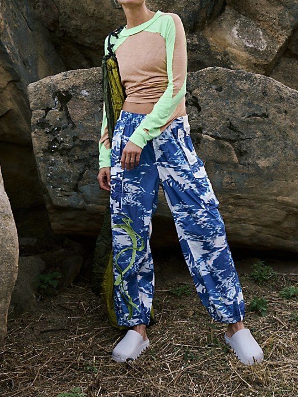 Free People Color Burst Hike Pants